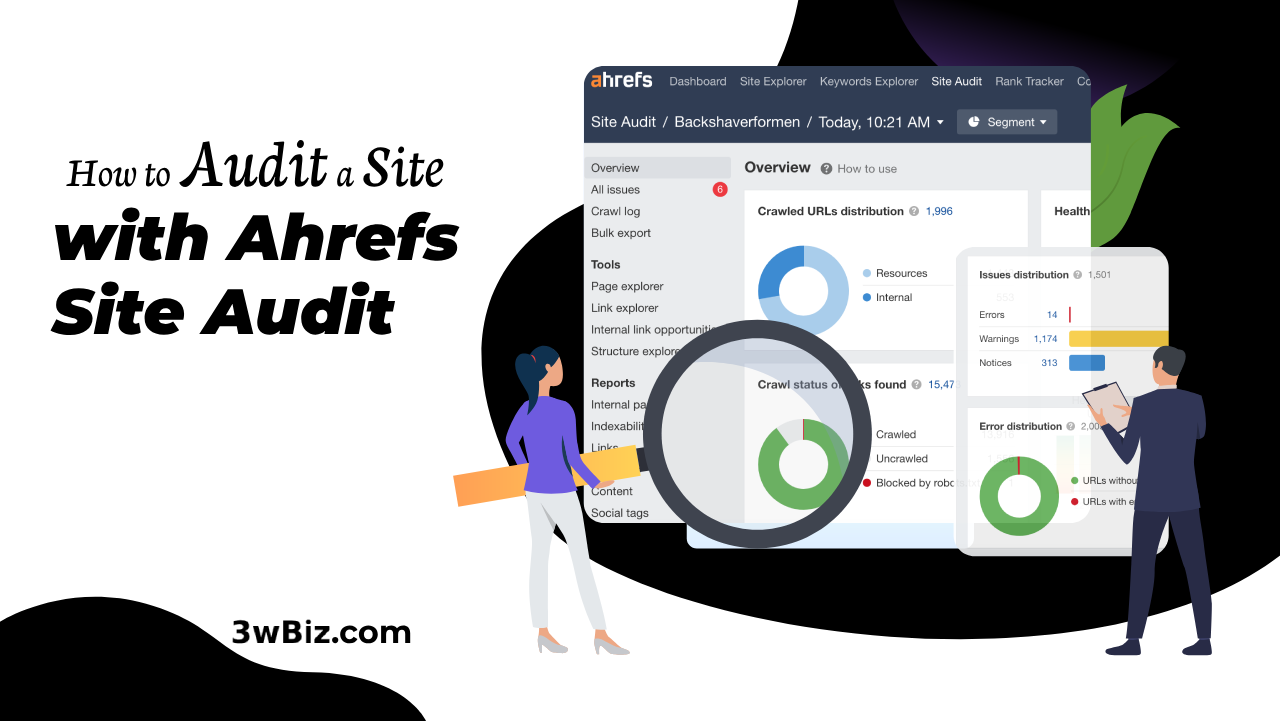 How To Audit A Site With Ahrefs Site Audit