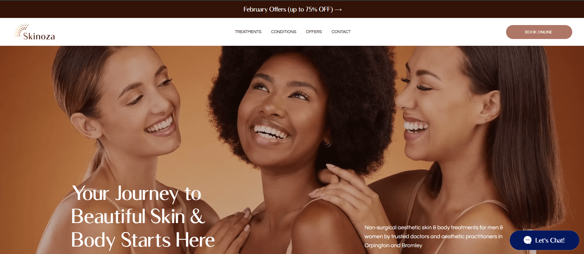 Skinoza – Achieve Beautiful Skin and Body with Expert Skincare Services.