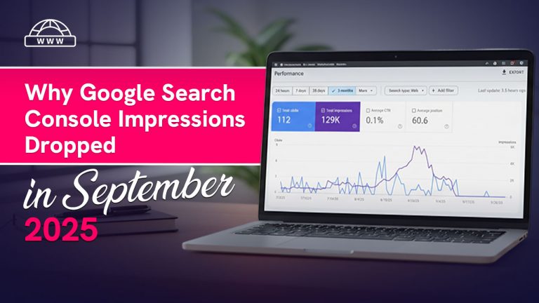 Why Google Search Console Dropped Impressions in September 2025