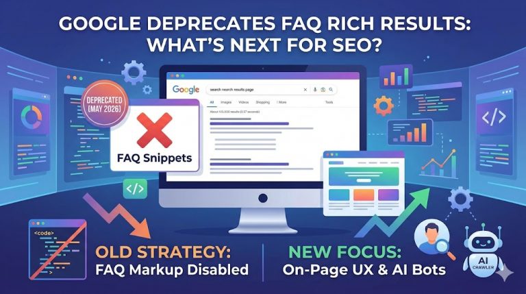 Google Deprecates FAQ Rich Results